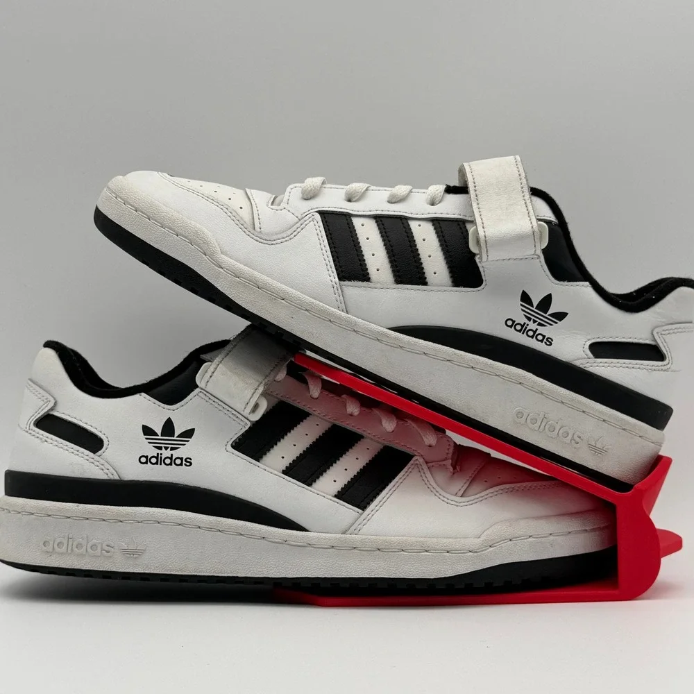 Adidas Forum Low Clean White Black FY7757 Size 12